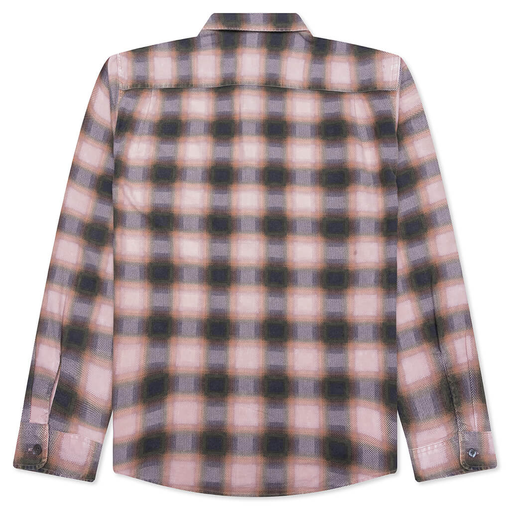 June Plaid Shirt - Rose - Image 2