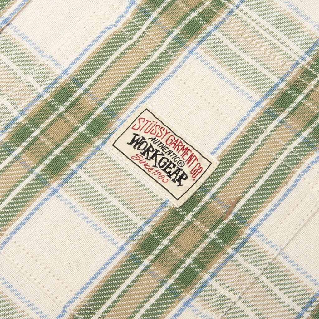 Lau Plaid Shirt - Off White - Image 3