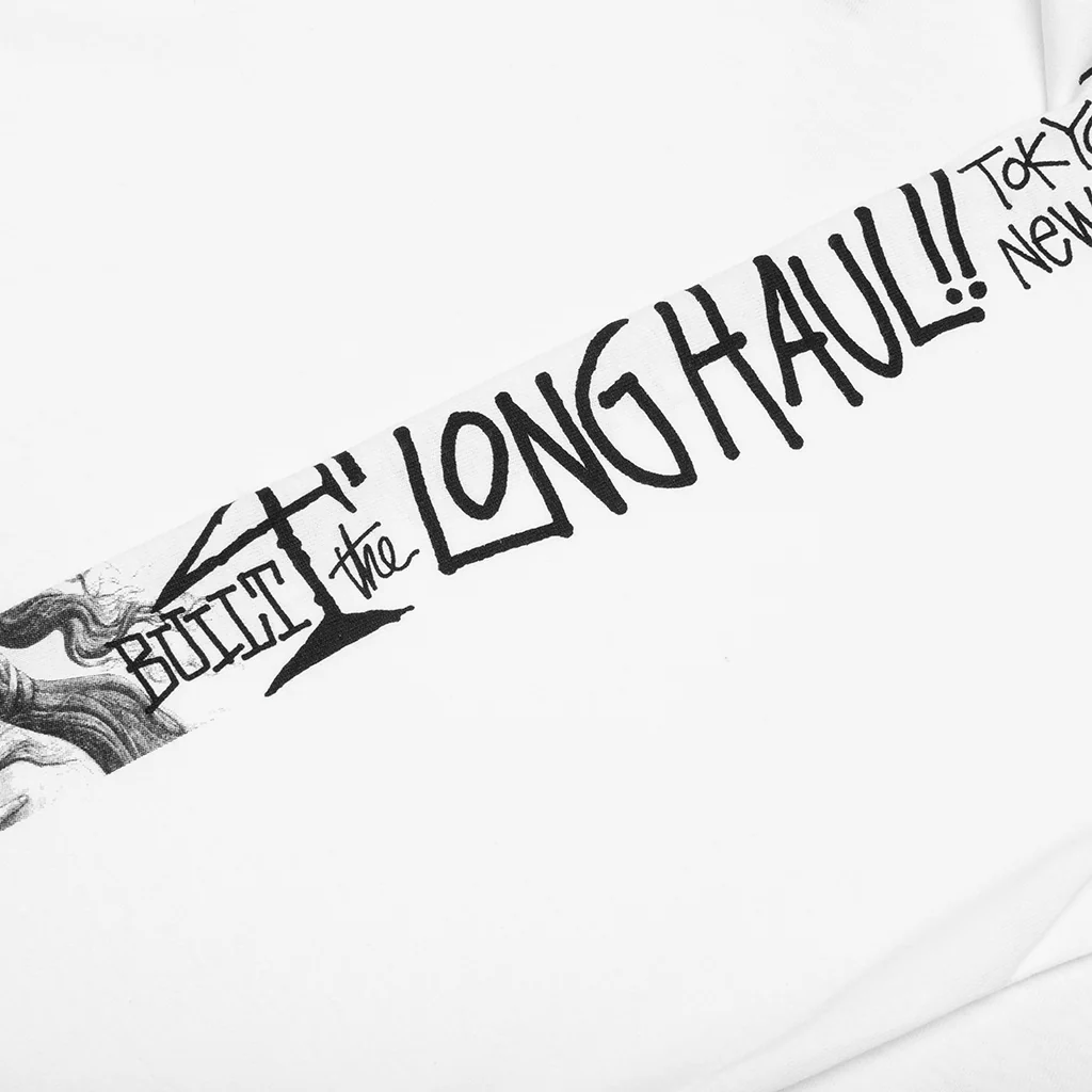 Long Haul L/S Tee - White - Image 3