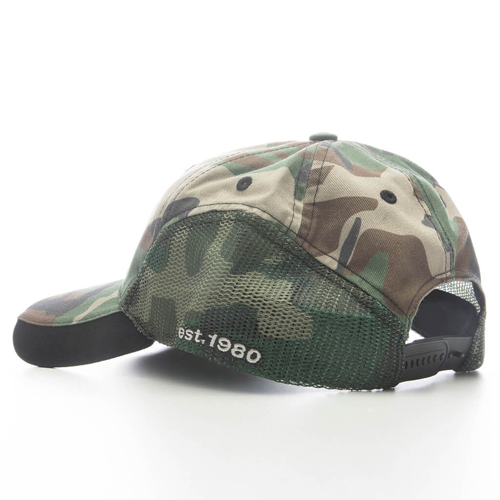 LP Service Mesh Strapback Cap - Camo - Image 3
