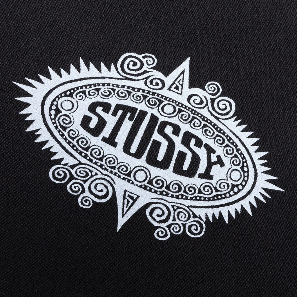 Mantra Zip Hoodie - Black - Image 3