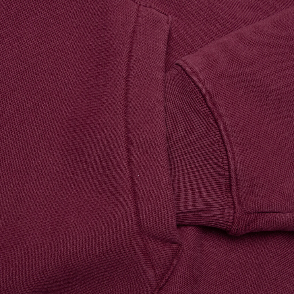 Mantra Zip Hoodie - Burgundy - Image 4