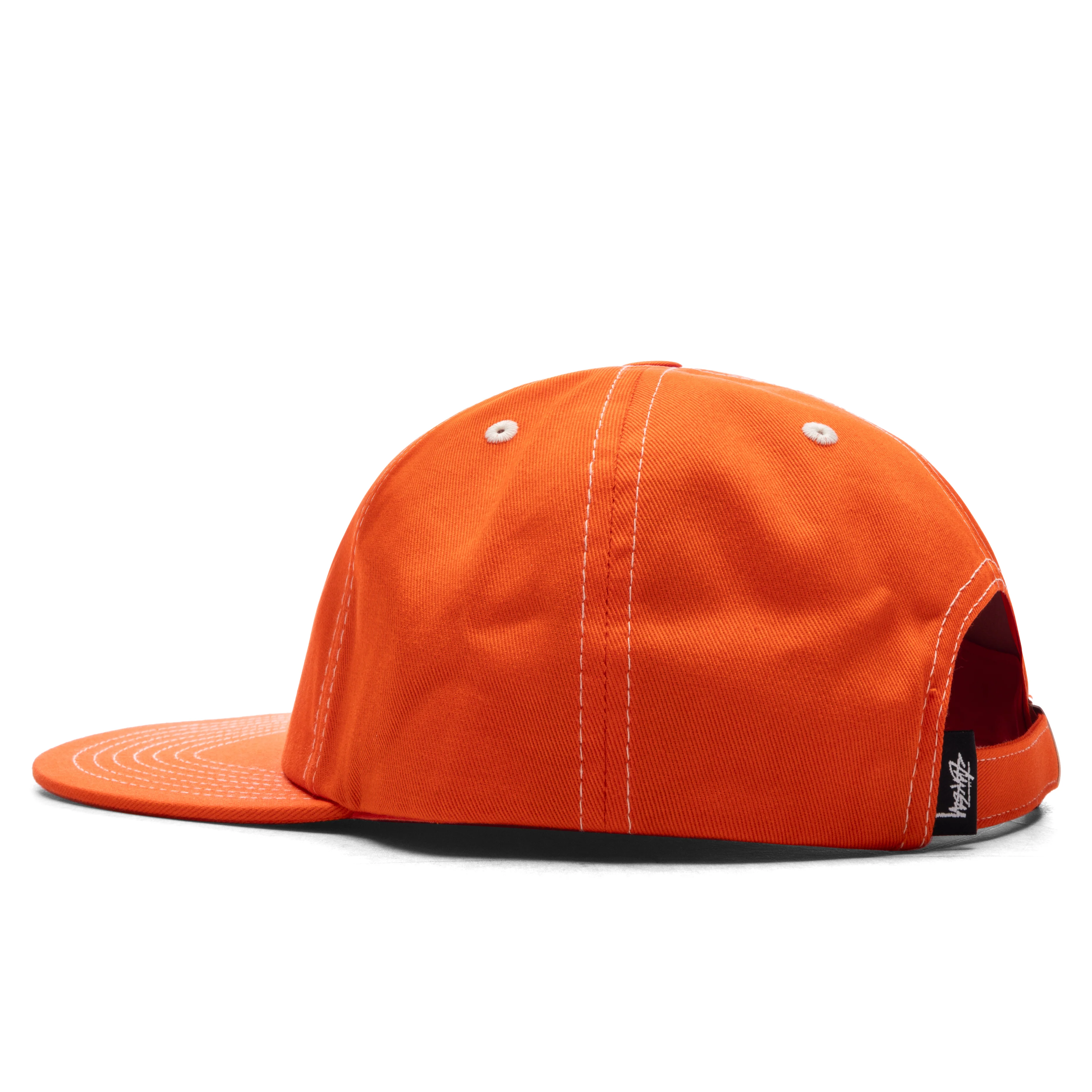 Mid International Crown Strapback Cap - Coral - Image 4