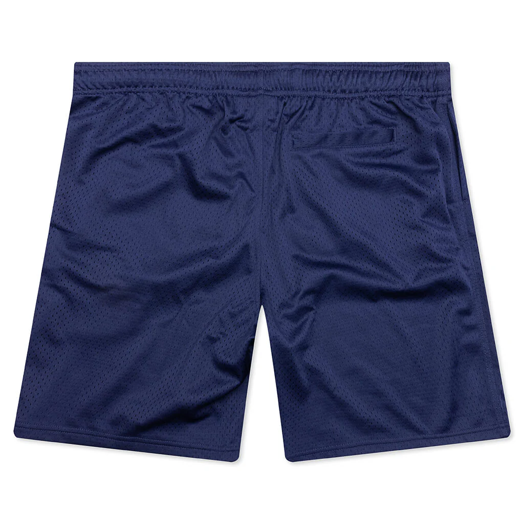Mesh Basic Shorts - Blue - Image 2