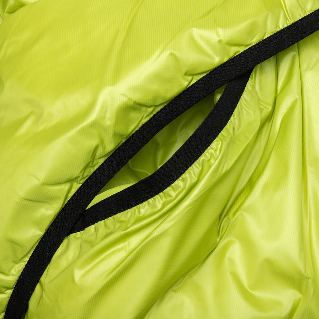 Micro Ripstop Down Parka - Lime - Image 5