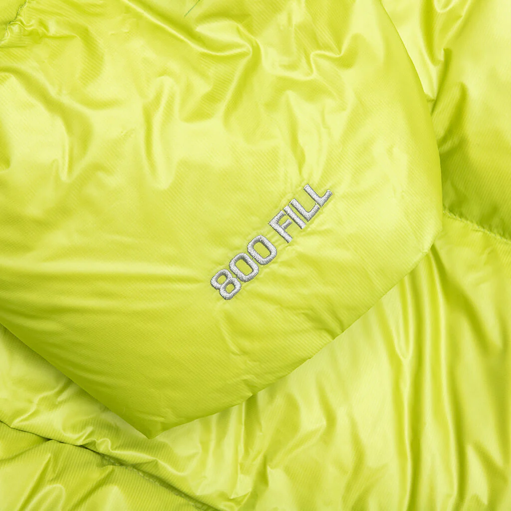 Micro Ripstop Down Parka - Lime - Image 6