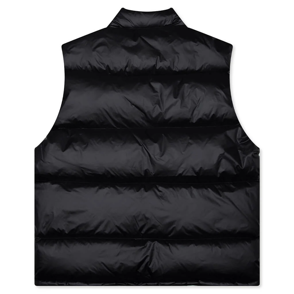 Micro Ripstop Down Vest - Black - Image 2