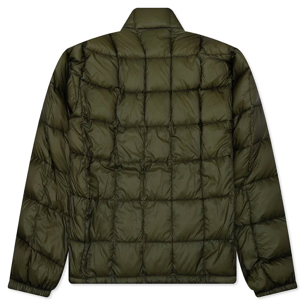 Midweight Puffer Jacket - Olive - Image 2