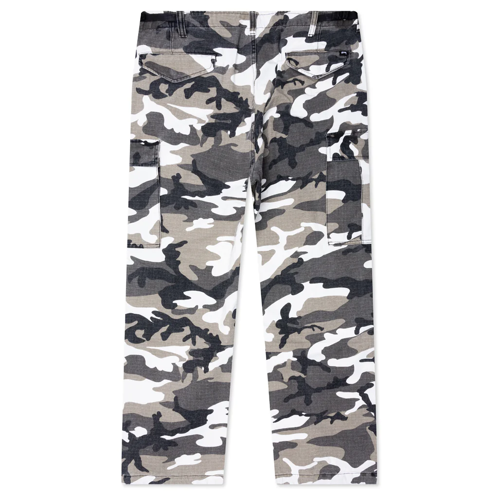 Military Cargo Pant Ripstop - Snow Camo - Image 2