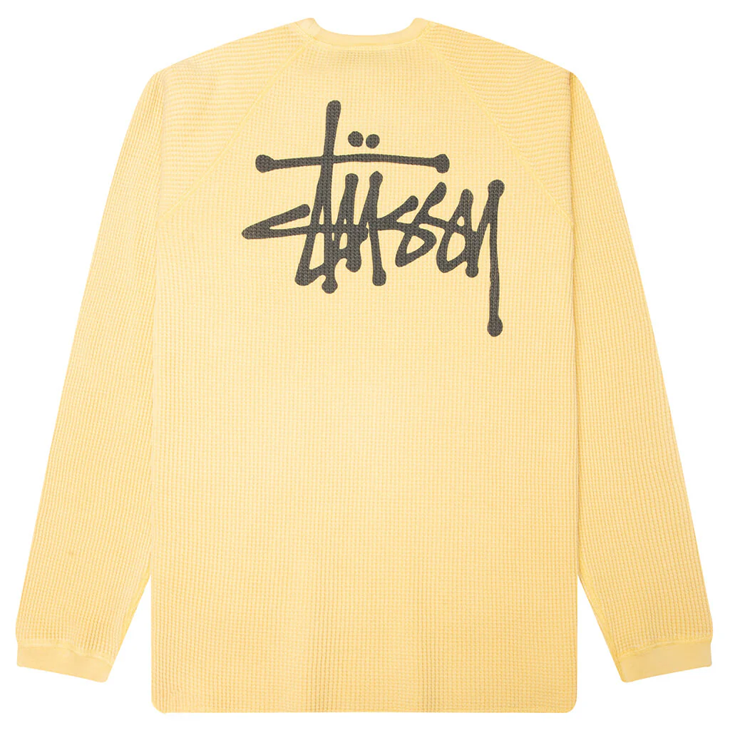 Raglan Thermal Basic Stock - Pale Yellow - Image 2