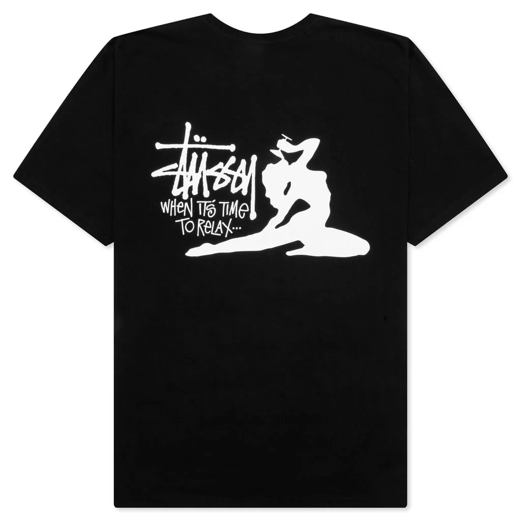 Relax Tee - Black - Image 2