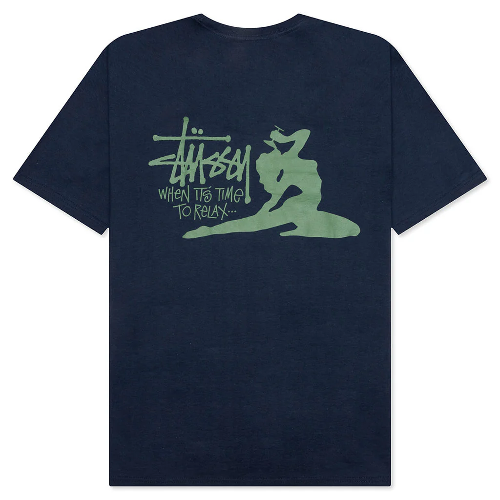 Relax Tee - Navy - Image 2