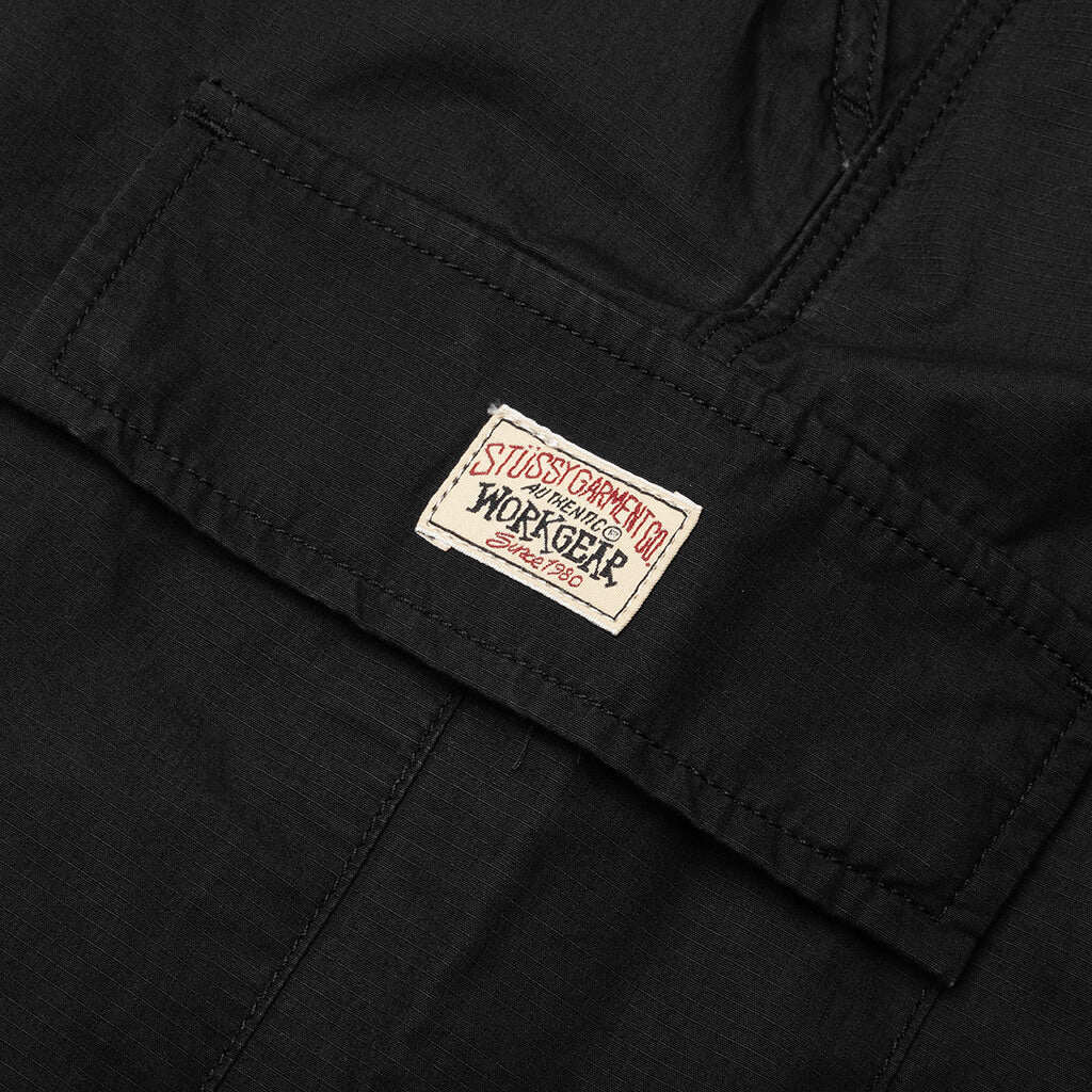 Ripstop Cargo Beach Pant - Black - Image 5