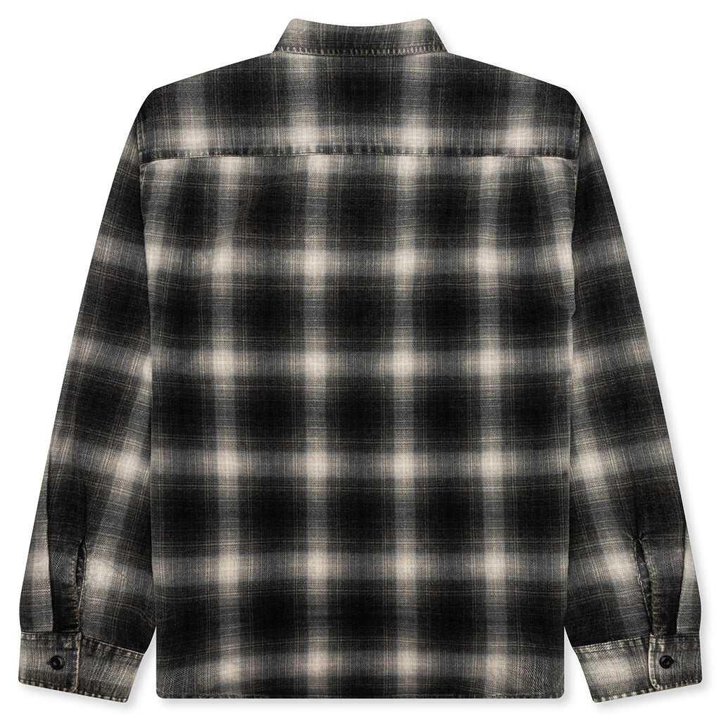 Rocco Plaid Shirt - Grey - Image 2