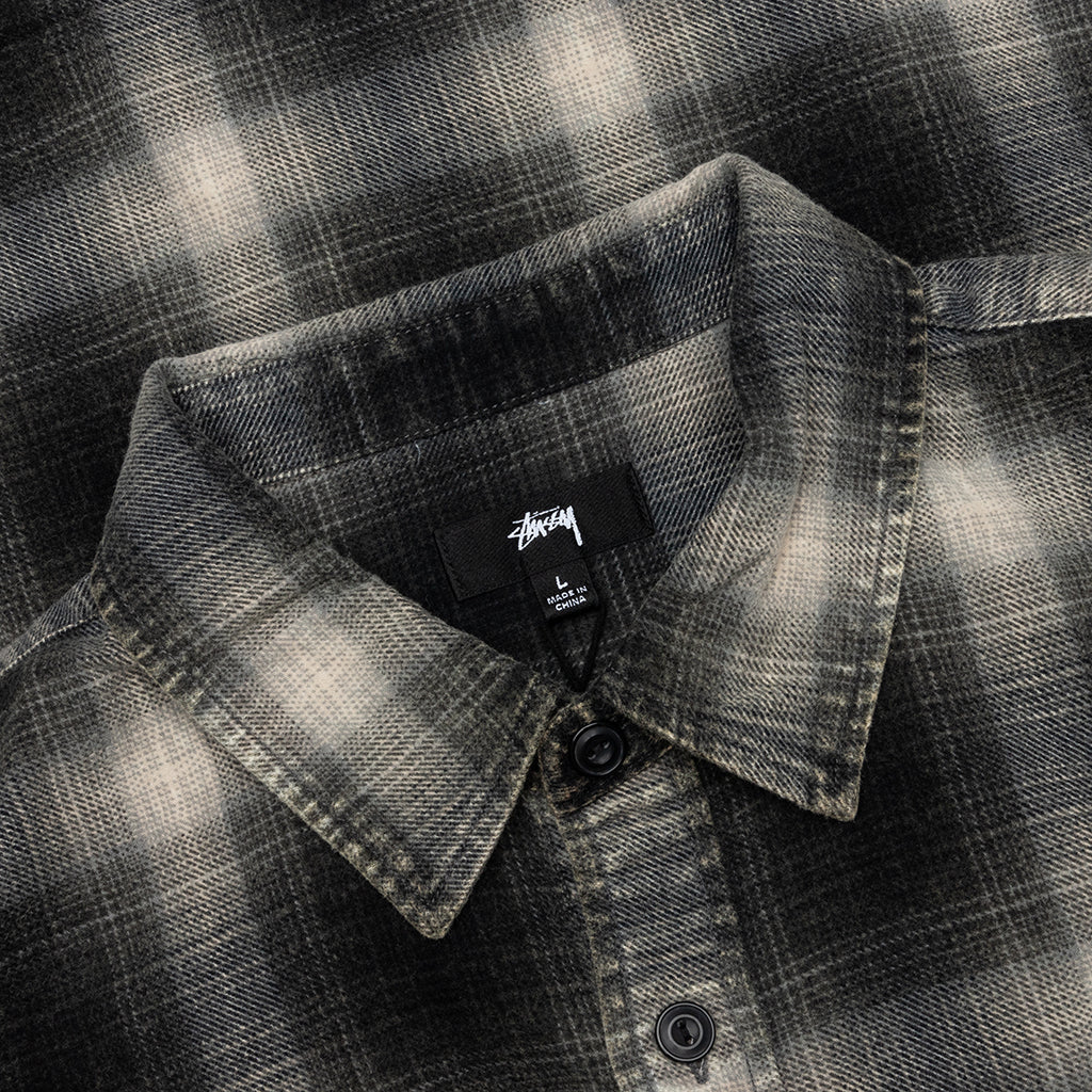 Rocco Plaid Shirt - Grey - Image 3