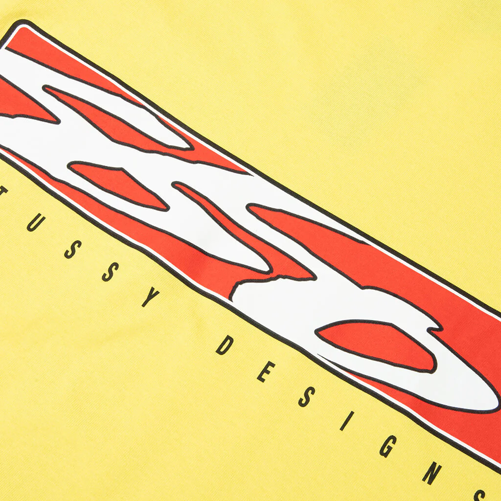 S Box Tee - Lemon - Image 4