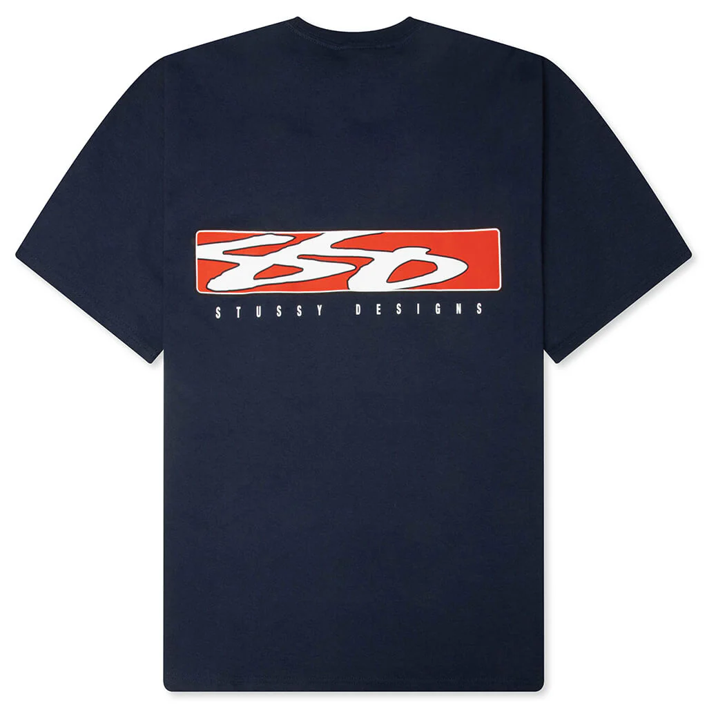 S Box Tee - Navy - Image 2