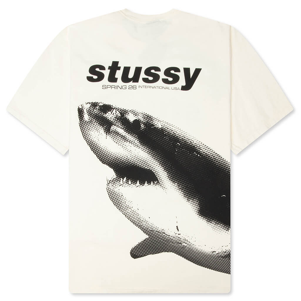 Shark Pigment Dyed Tee - Natural - Image 2
