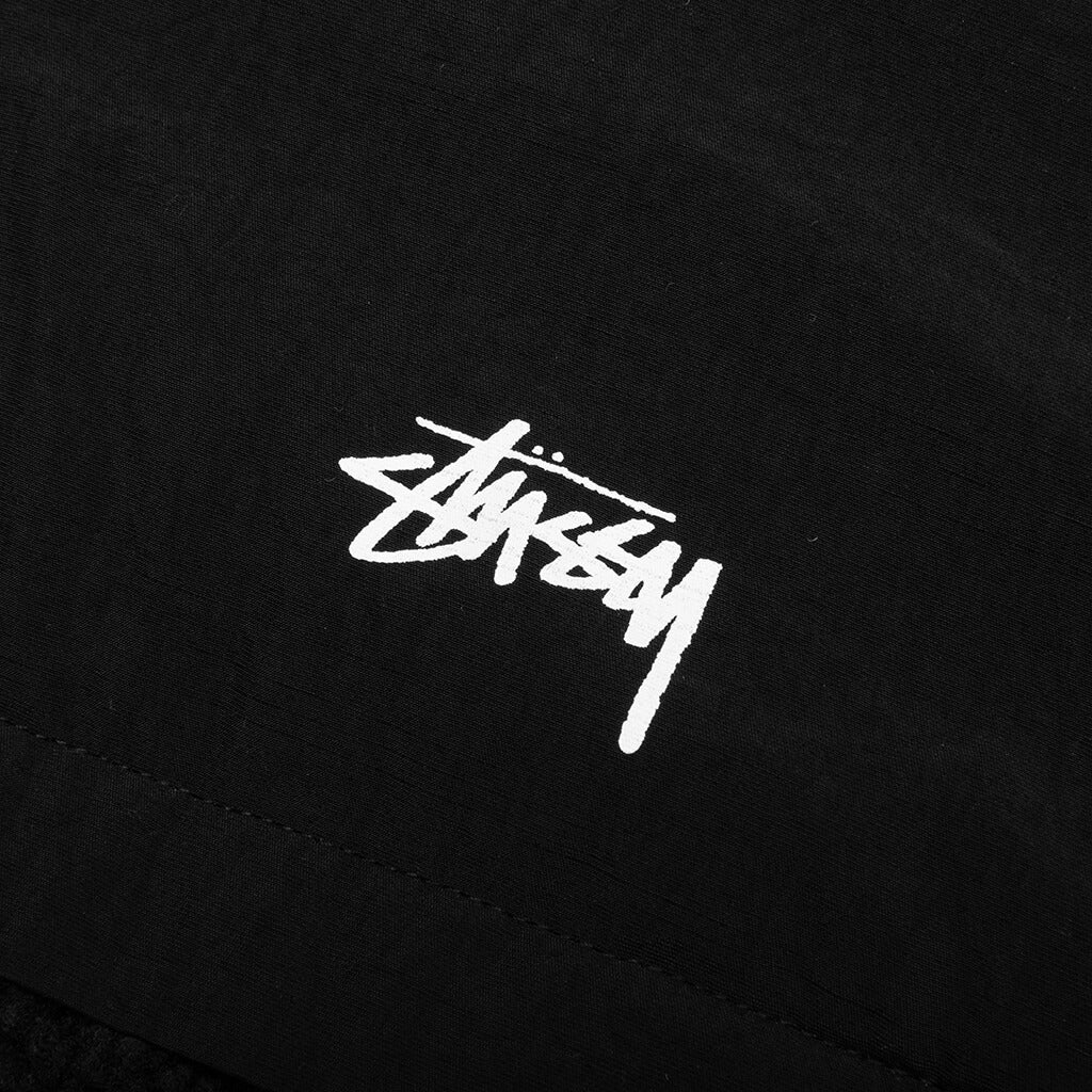 Sherpa Paneled Hooded Jacket - Black - Image 4
