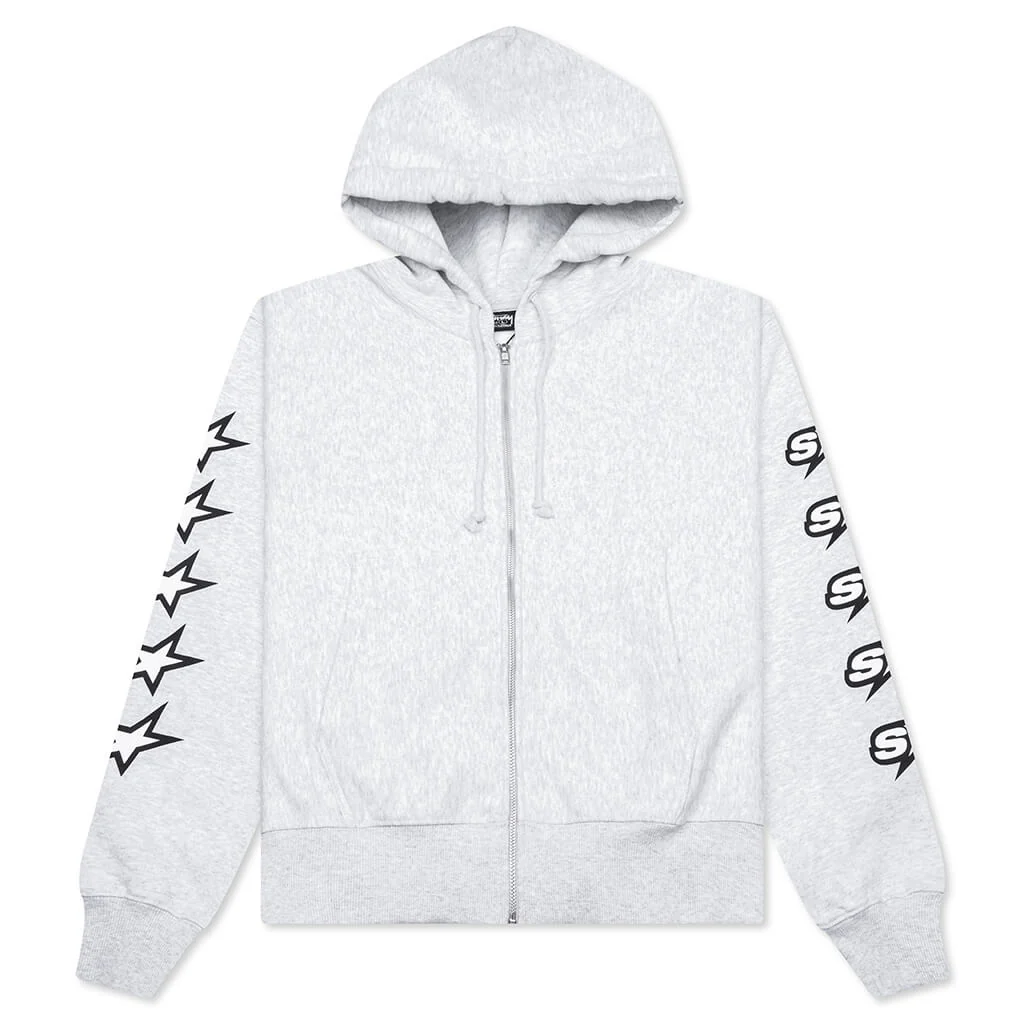 Speedway Zip Hoodie - Ash Heather