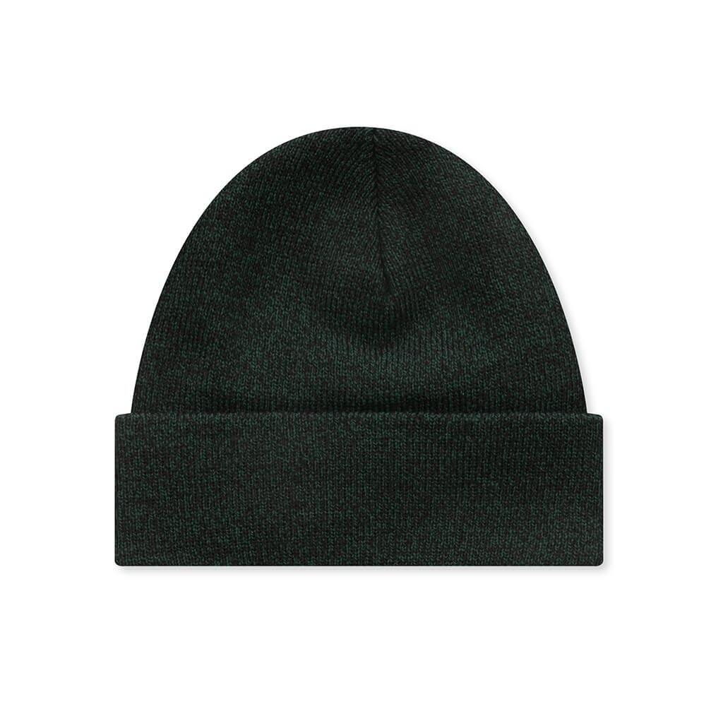 Stock Cuff Beanie - Marled Hunter Green - Image 2
