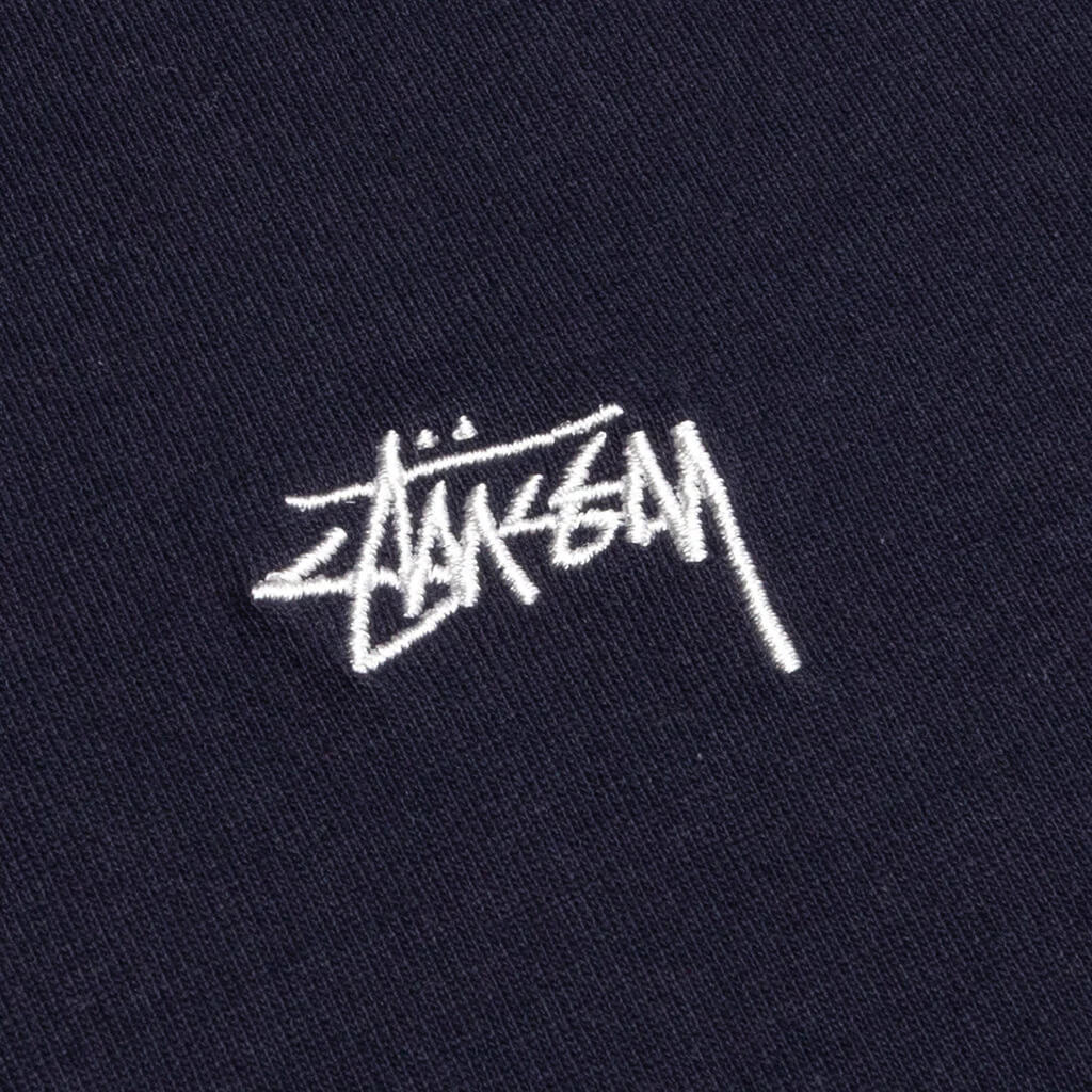Stock Logo L/S Crew - Navy - Image 3