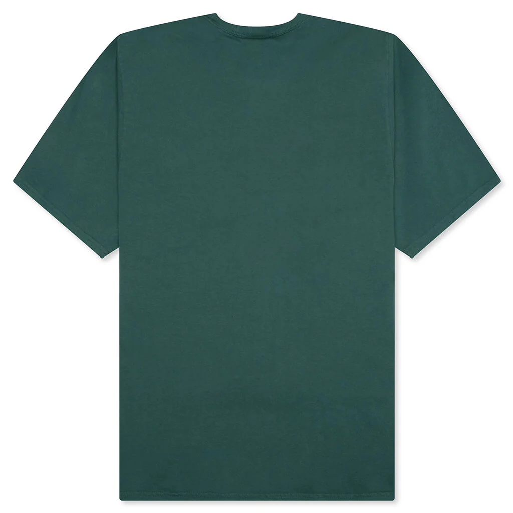 Stretch Pigment Dyed Tee - Pine - Image 2