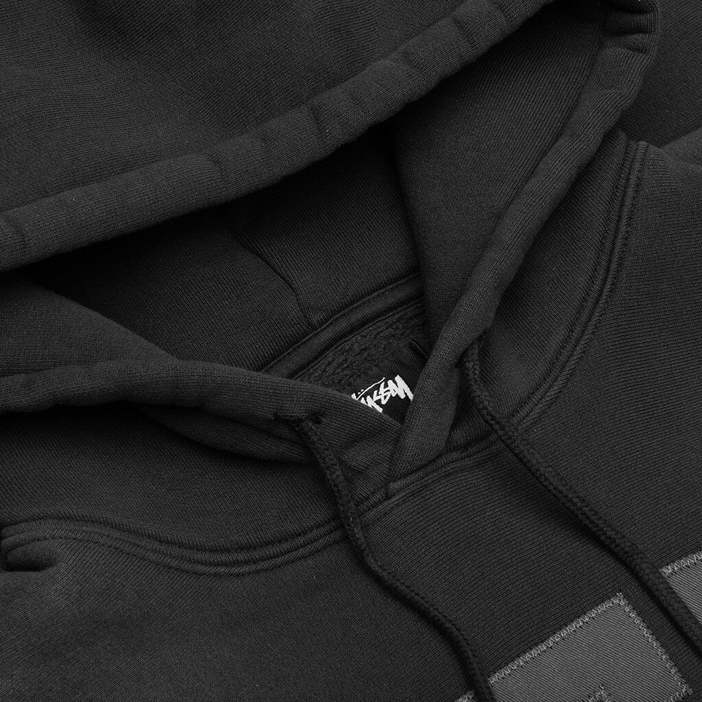 Stu Applique Hood - Black - Image 5