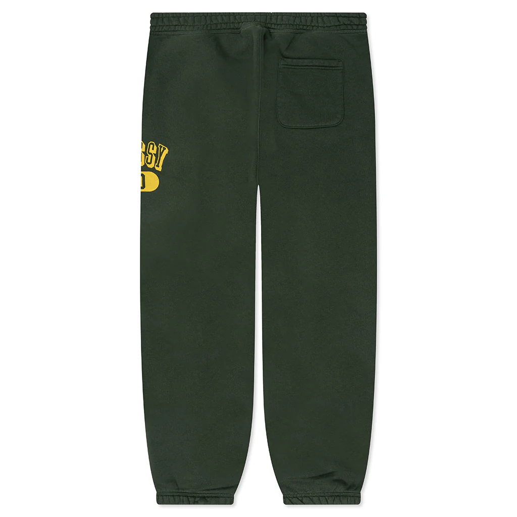 Stussy 80 Fleece Pant - Pine - Image 2