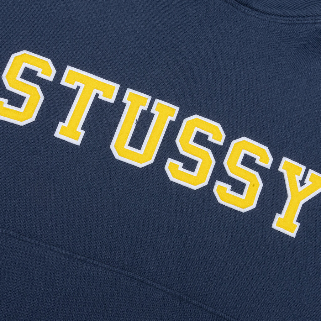 Stüssy Applique Hoodie - Navy - Image 3