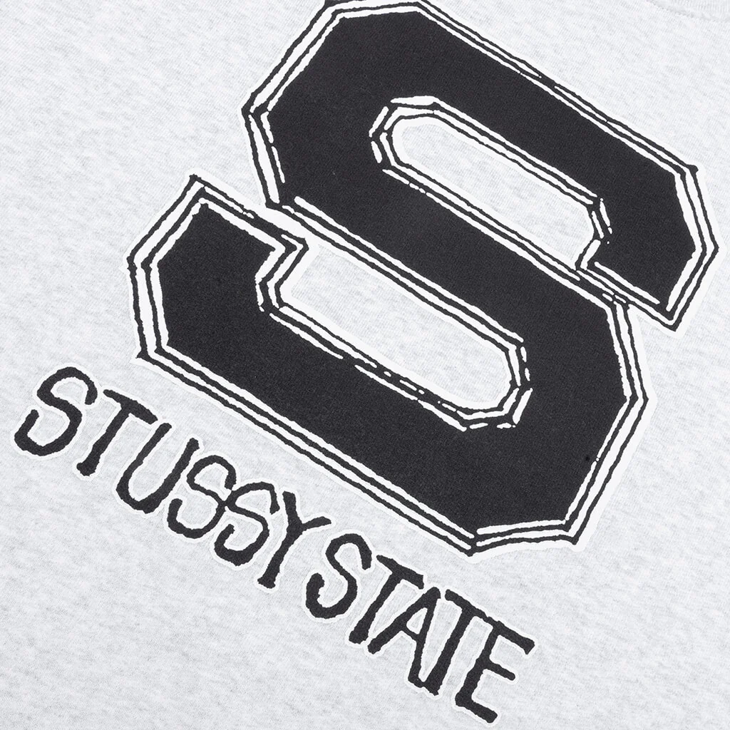 Stüssy State Crew - Ash Heather - Image 3