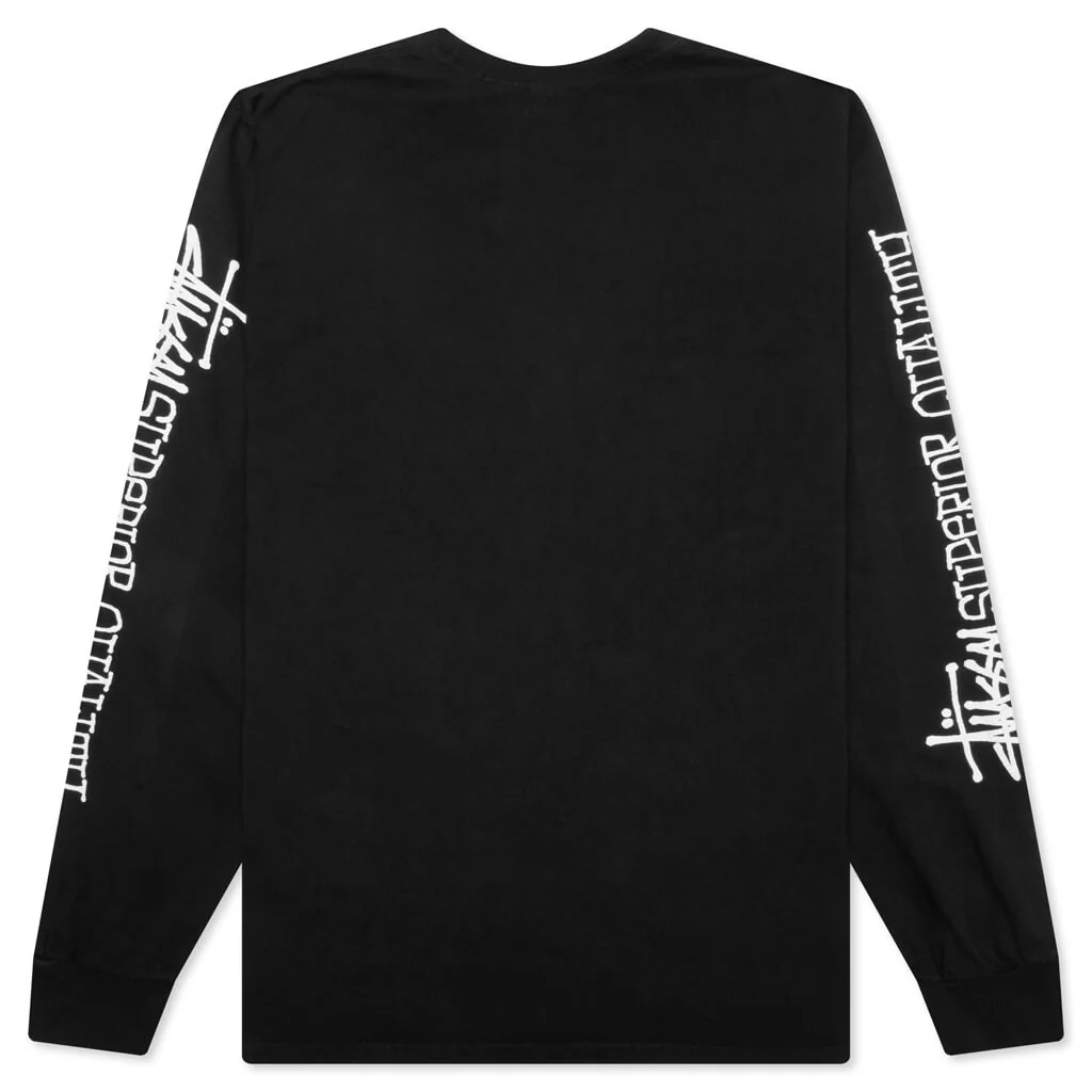 Superior Quality Pig. Dyed Ls - Black - Image 2