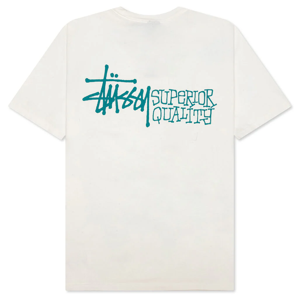 Superior Quality Pigment Dyed Tee - Natural - Image 2