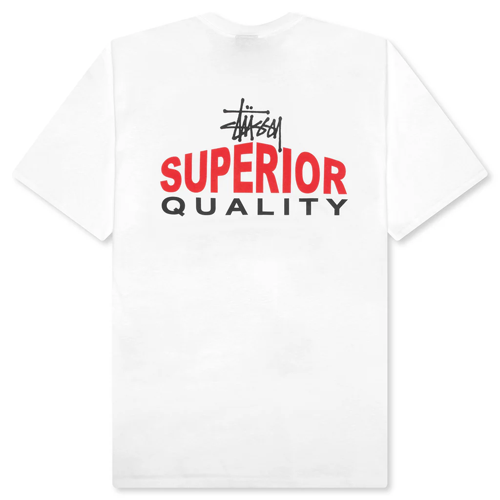 Superior Quality Tee - White - Image 2