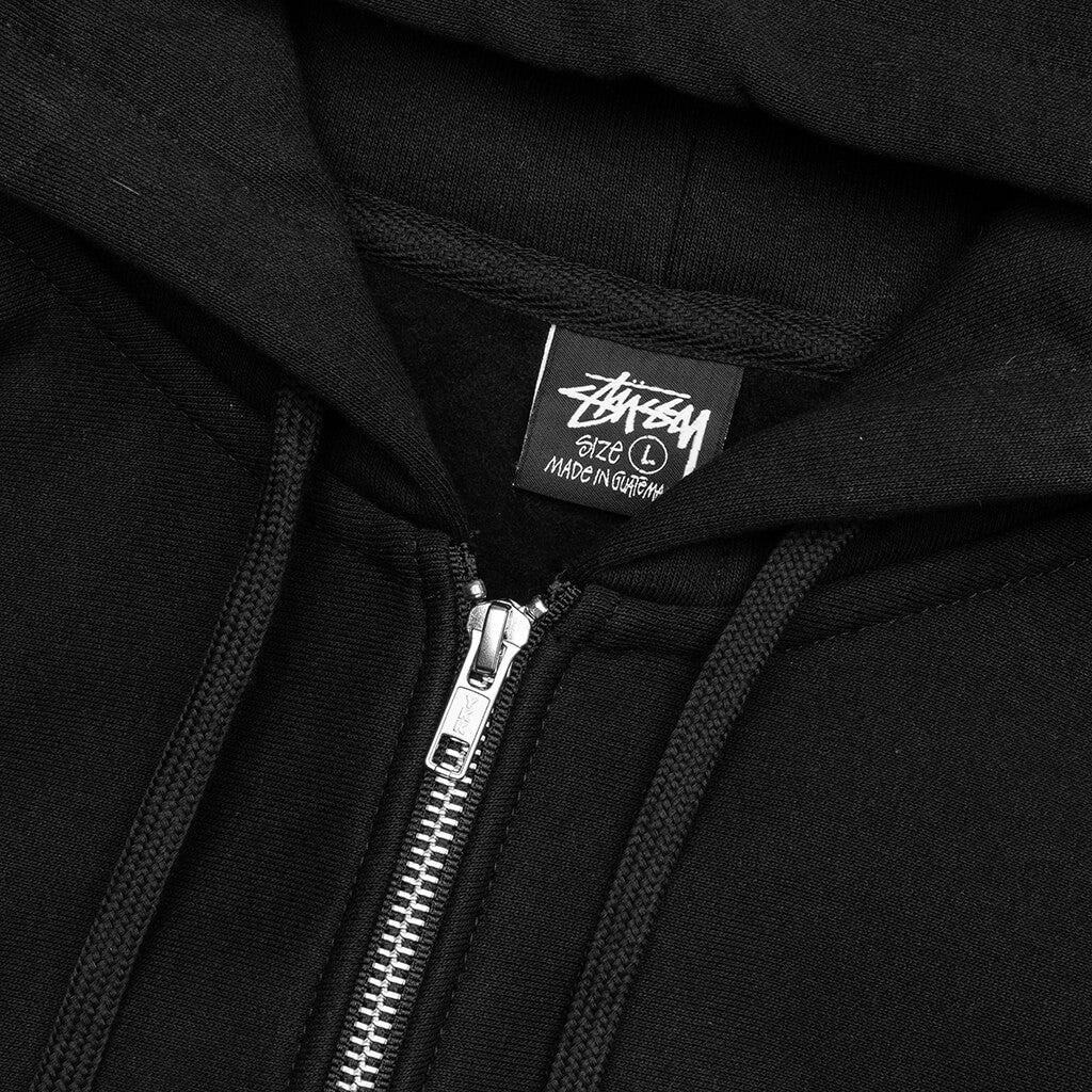Superior Quality Zip Hoodie - Black - Image 3