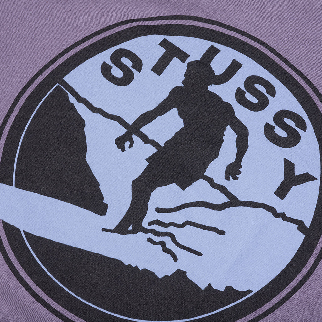Surf Club Pigment Dyed Tee - Grape - Image 4