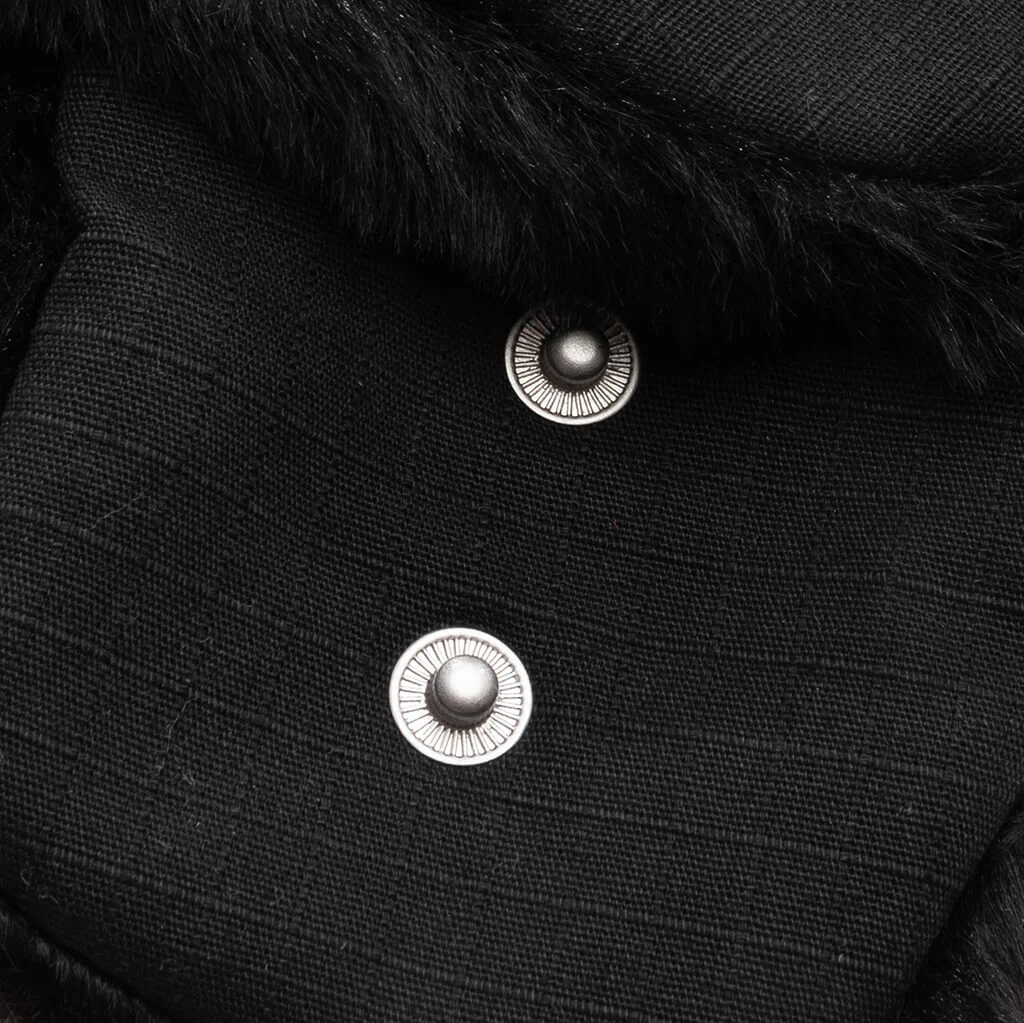 Trapper Cap - Black - Image 5