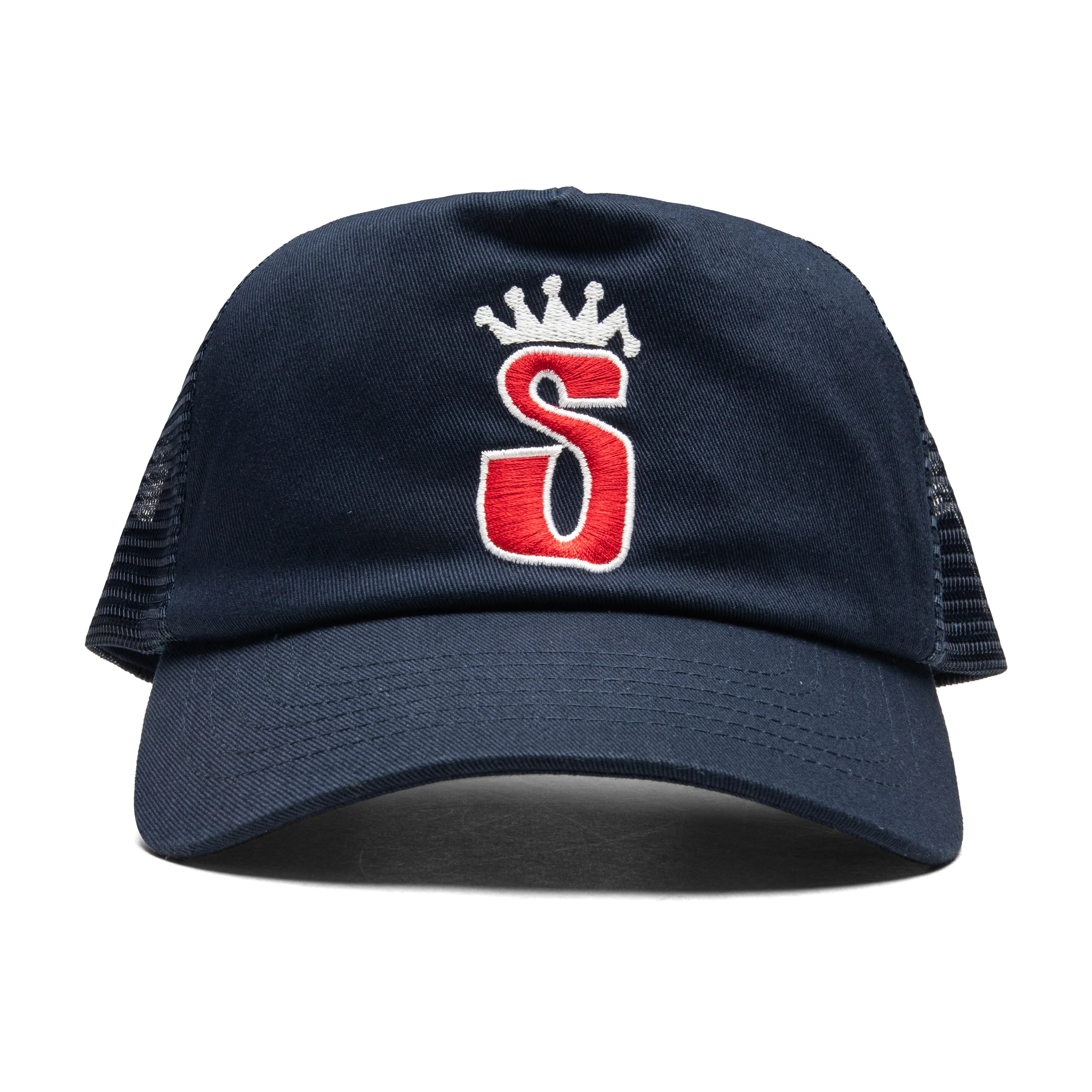Trucker S Crown Cap - Navy