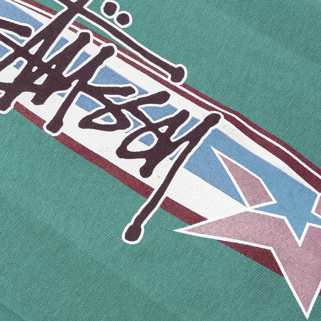 Two Star Pigment Dyed L/S Tee - Pine - Image 3