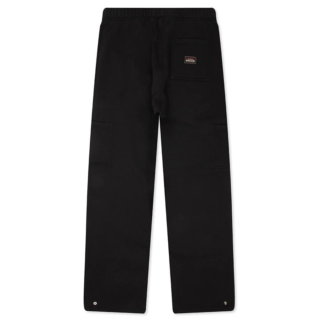 Utility Fleece Pant - Black - Image 2