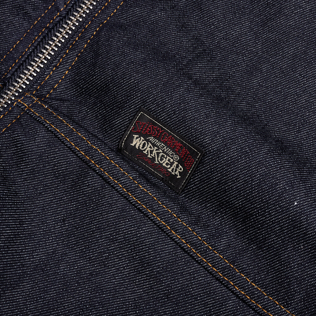 Work Denim Jacket - Raw Indigo - Image 4