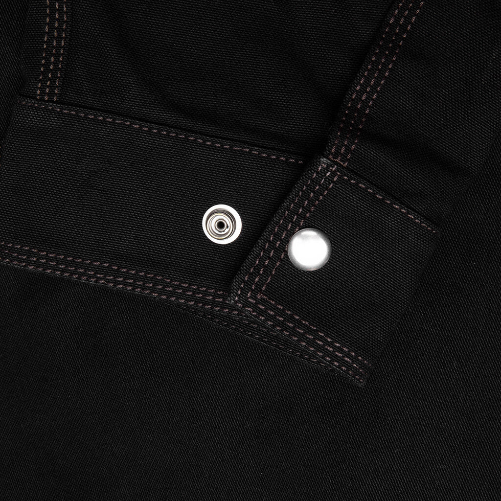 Work Jacket Collared - Black - Image 4