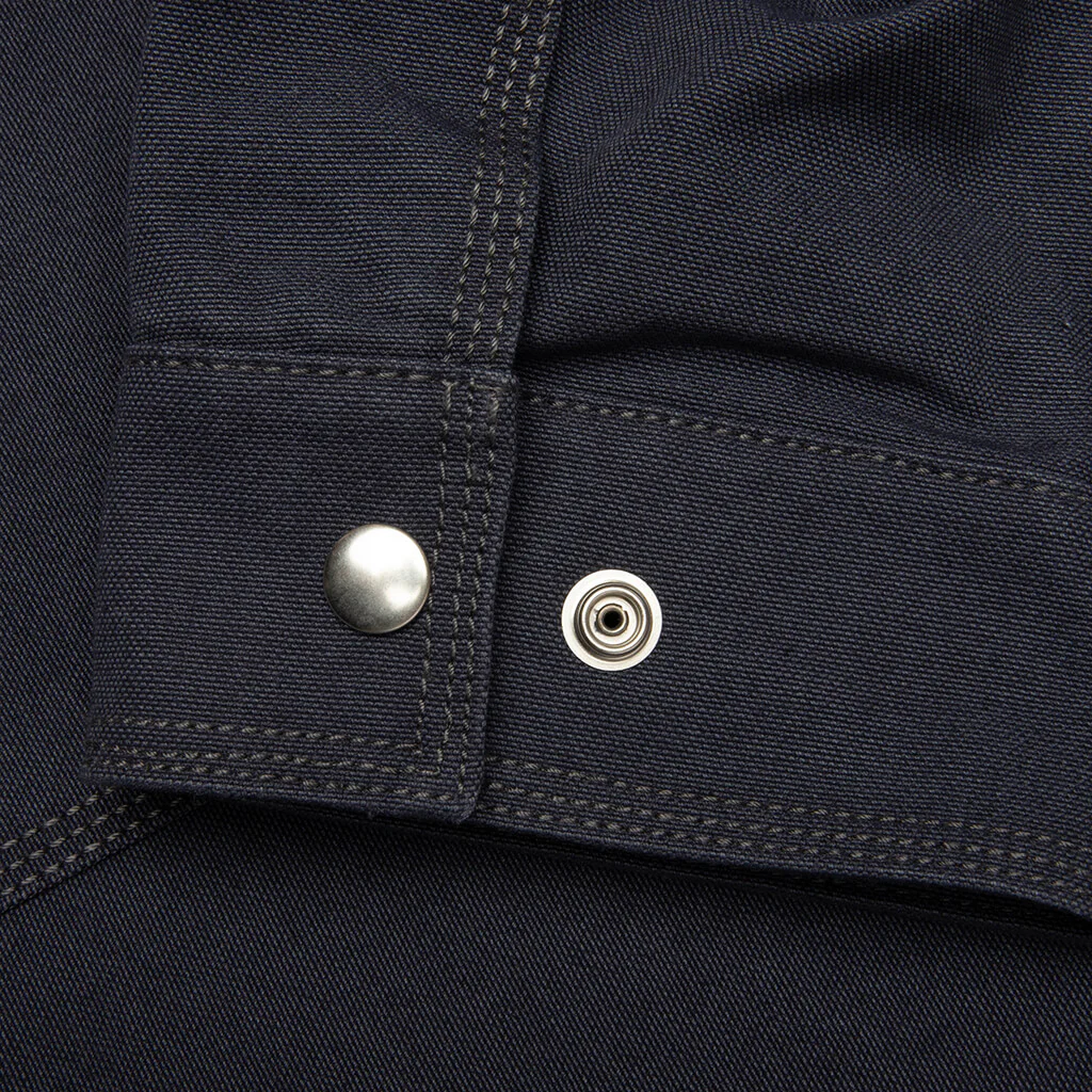 Work Jacket Collared - Blue - Image 4
