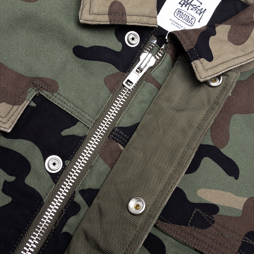 Workgear Jacket - Woodland Camo - Image 3