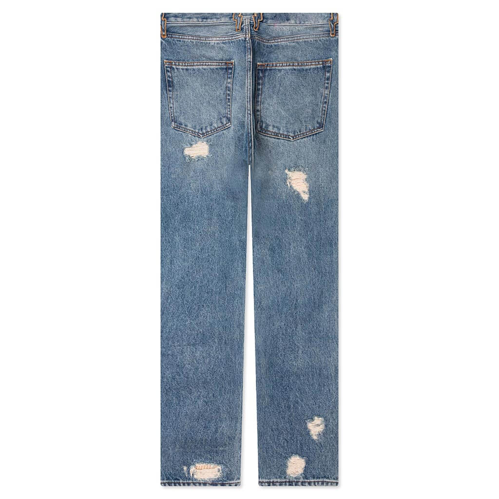 Super Distressed Denim - Blue Wash - Image 2