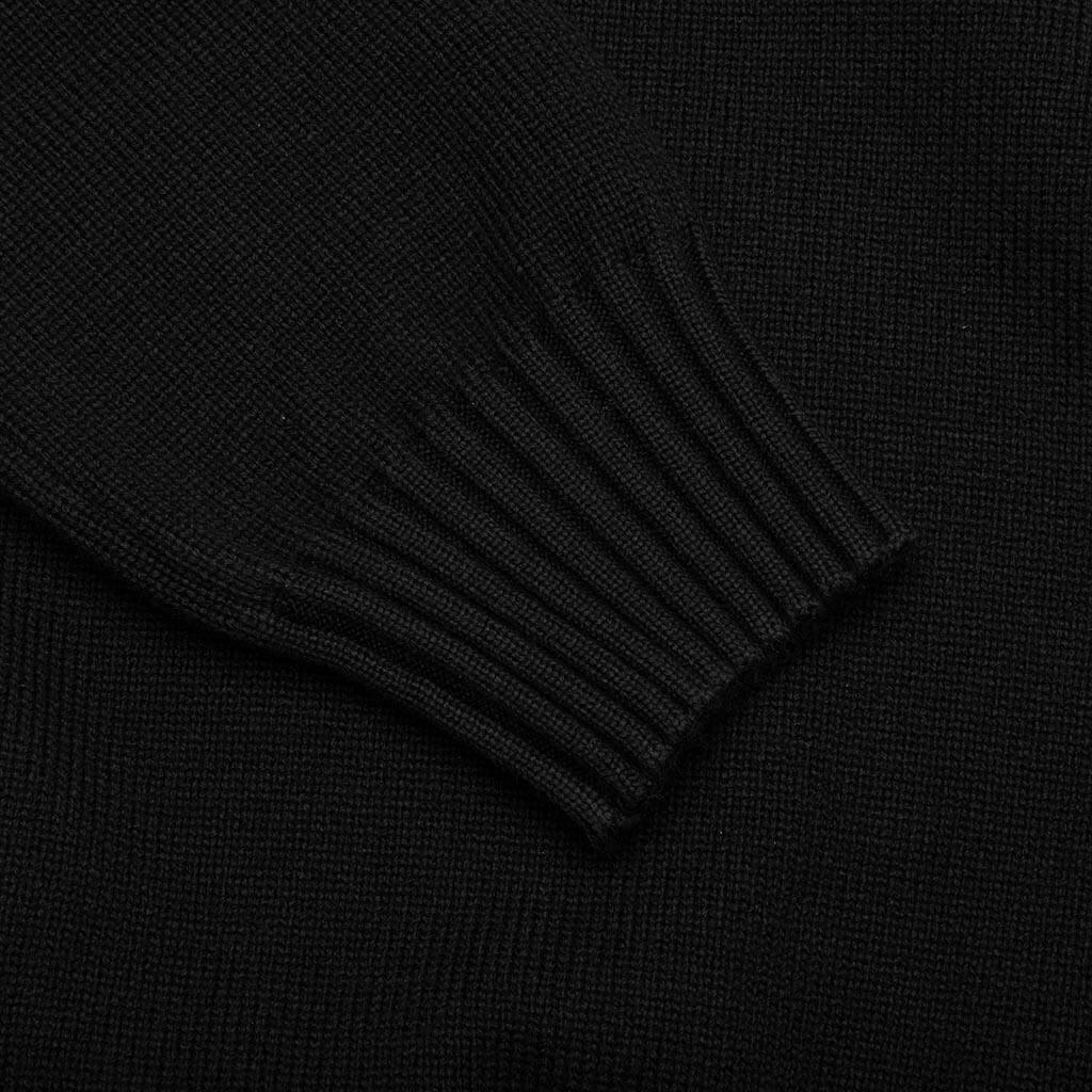 Knitted Sweater - Black - Image 4