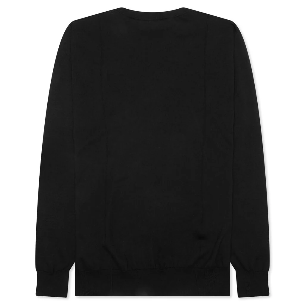 Cotton Sweater - Black - Image 2