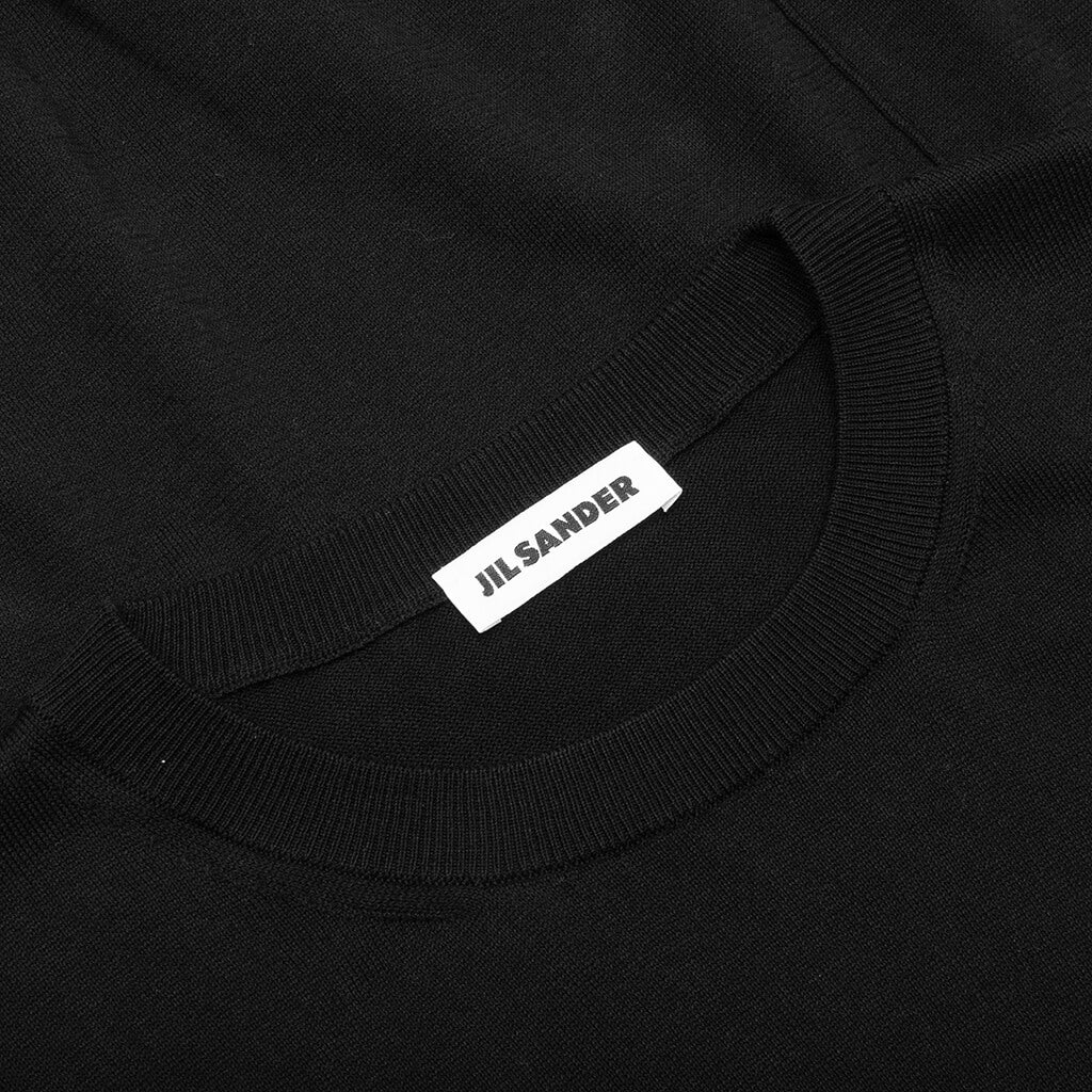 Cotton Sweater - Black - Image 3
