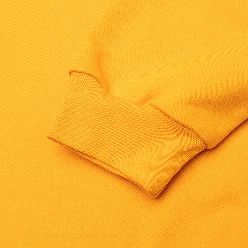 Organic Cotton Sweatshirt With Marni Dripping Print - Light Orange - Image 5