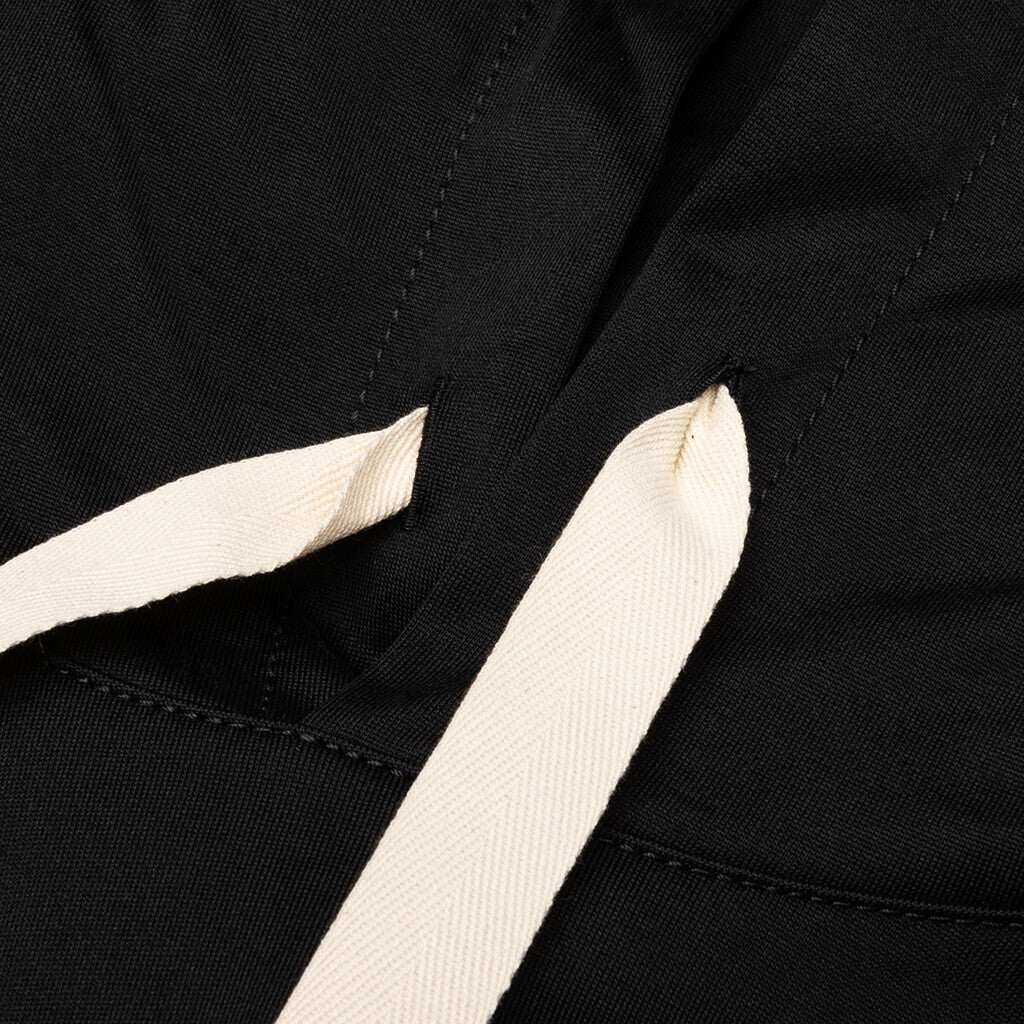 Sweatshirt W/ Hoodie - Black - Image 3